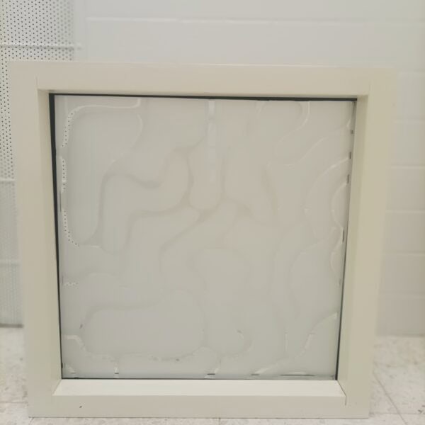 Kiinteä sisäpuuikkuna SI/2K, 560 x 560 mm, 90 mm, Valkoinen