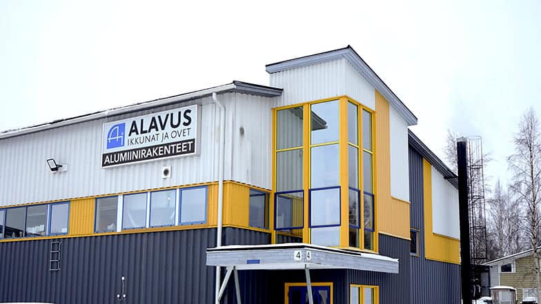 Alavus Ikkunat Oy alumiiniyksikkö