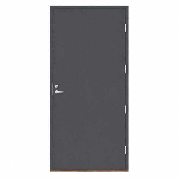 Varaston ovi 970 x 2070 mm S60/VAR_EIURITUKSIA Tummanharmaa KS 92mm